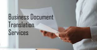 business document translation services