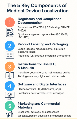 Medical Device Localization Components