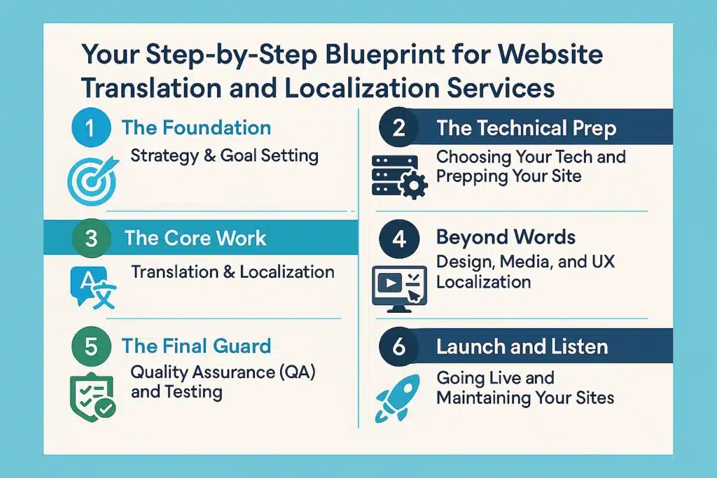 Your Step-by-Step Blueprint for Website Translation Localization Services 